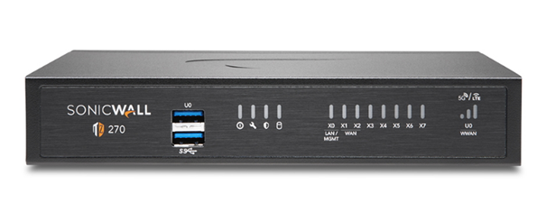 SonicWall TZ270 Secure Upgrade Plus | Essential Edition 3 jaar